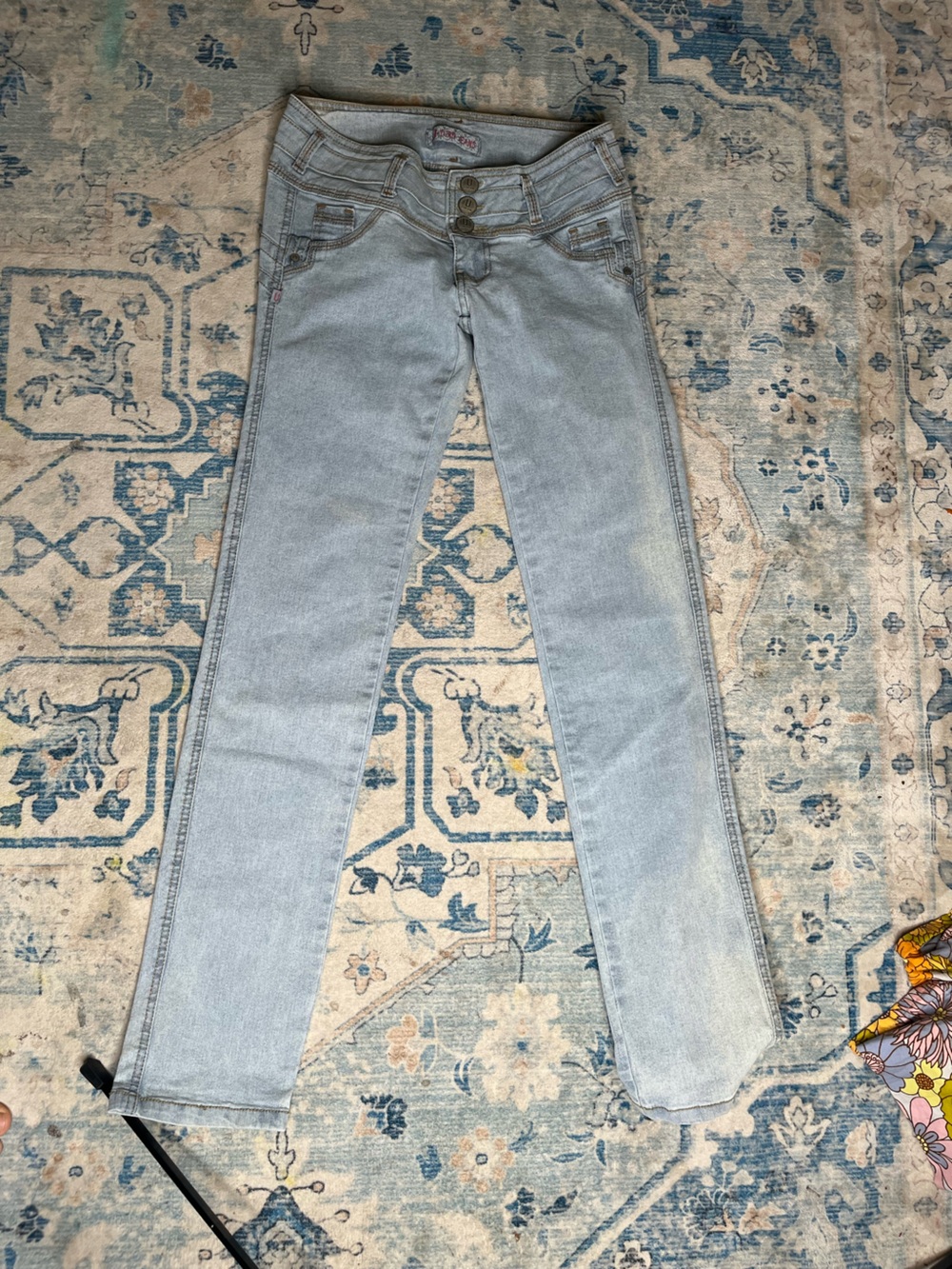 Light Wash Ankle Crop Women's Jeans